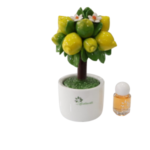 Albero Ricco di Limoni con profumo h15 cm - Gli alberelli